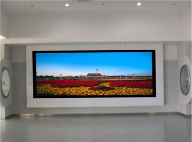 LED display case of a corporate hall in Handan, Hebei